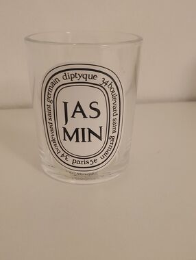 Empty 6.5 oz Diptyque Jasmine Candle Jar